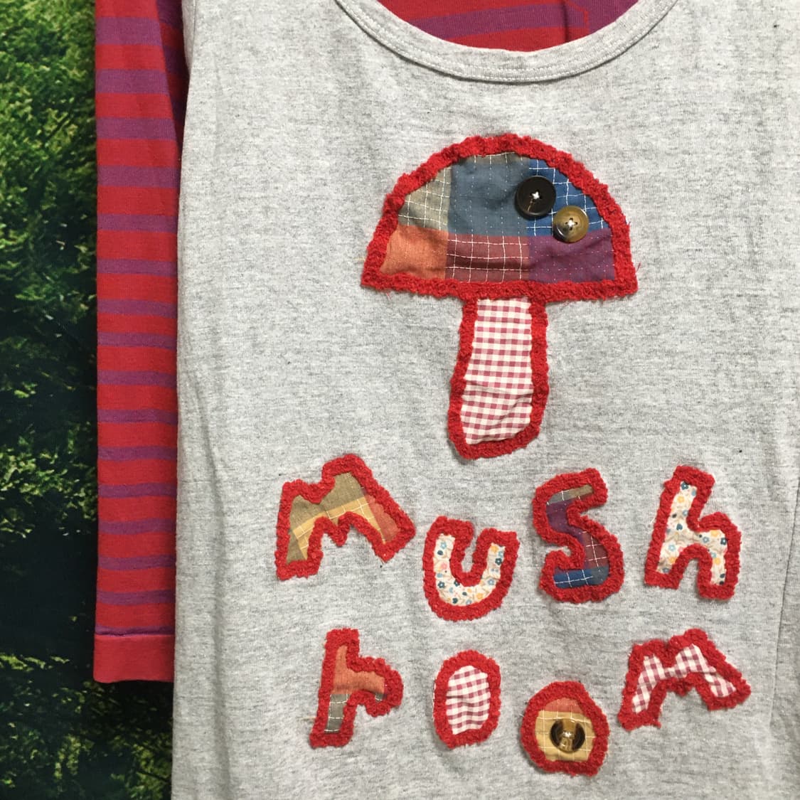 지구네빈티지 지구샵 지구메이드 포레스트 머쉬룸 모리걸 하구미 패치 세트 상품이미지3