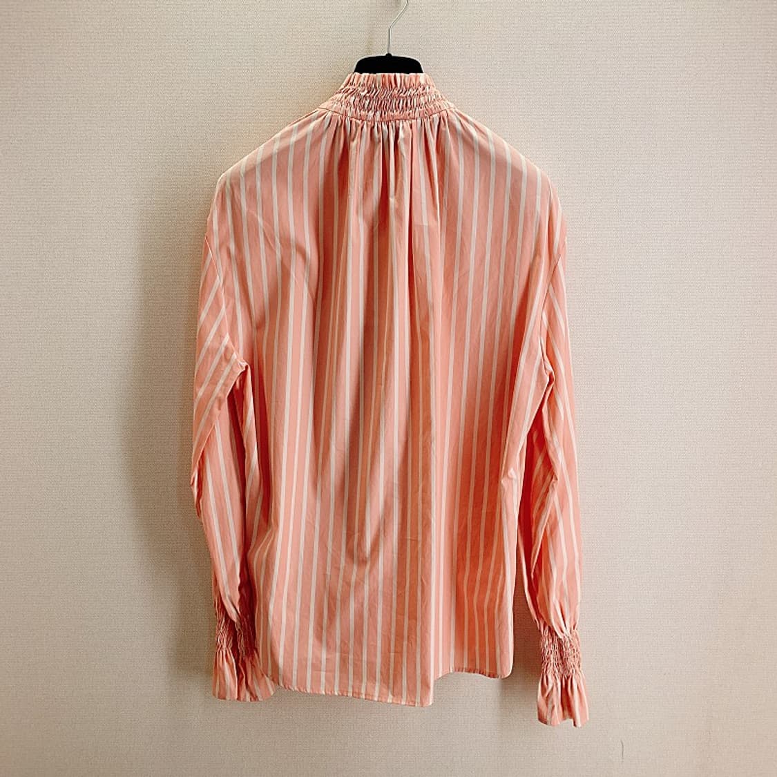 MSGM 여성 연핑크 스트라이프 셔츠 상품이미지5