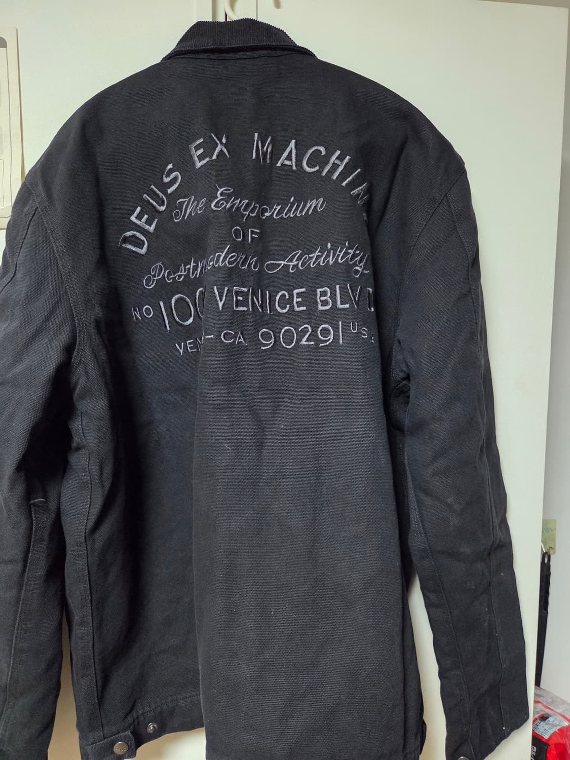 데우스 어드레스 워크자켓 블랙 xl팝니다 상품이미지2