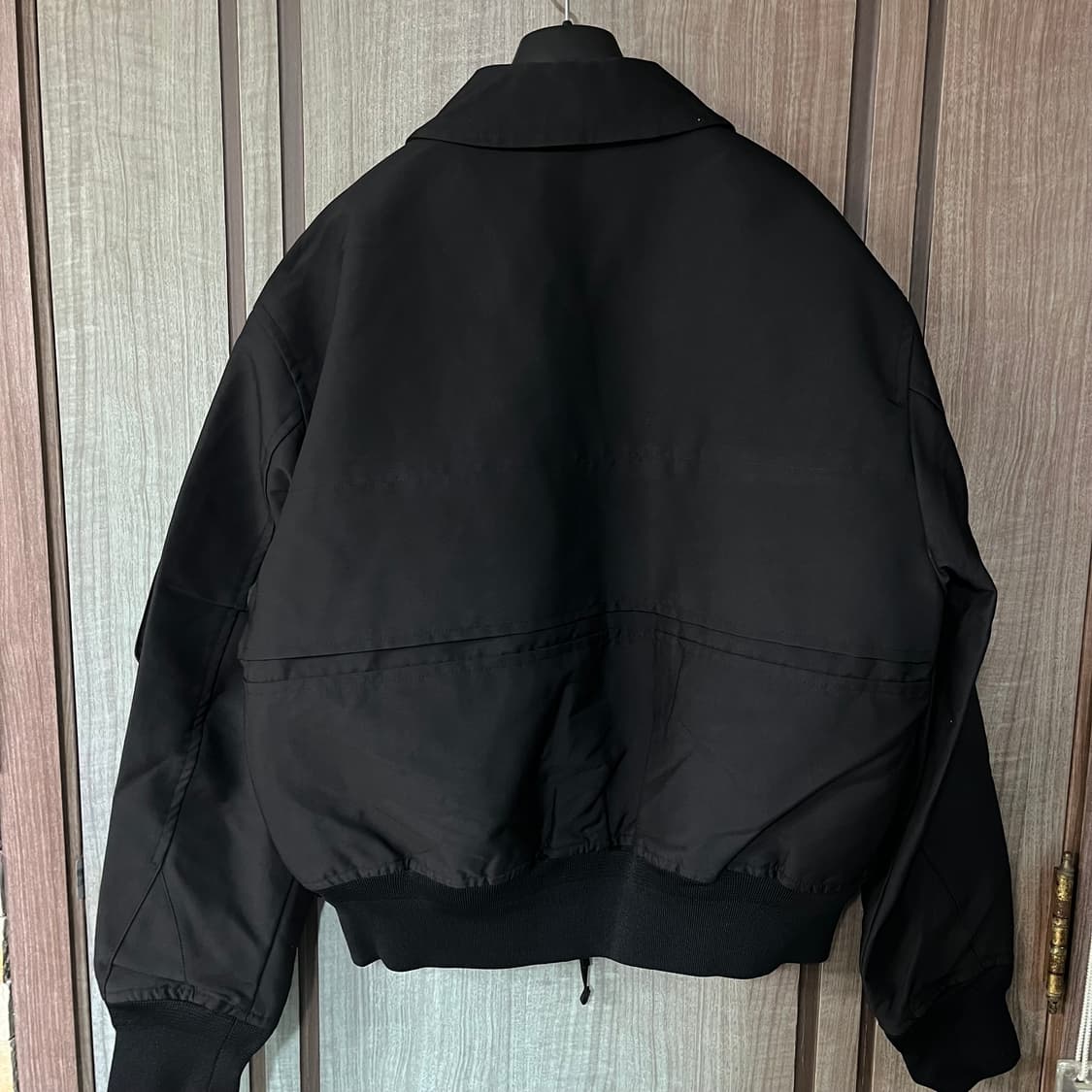 [새상품] 르마드 핸들 MA-1 항공점퍼 숏자켓 블랙 상품이미지3