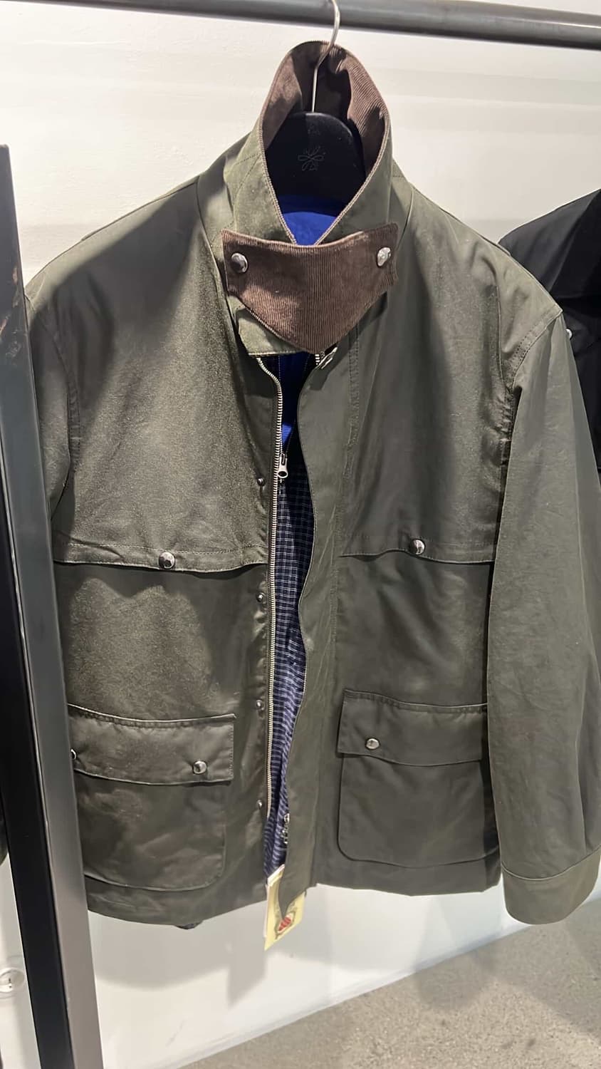 유스 Wax Coated Hunting Jacket 상품이미지3