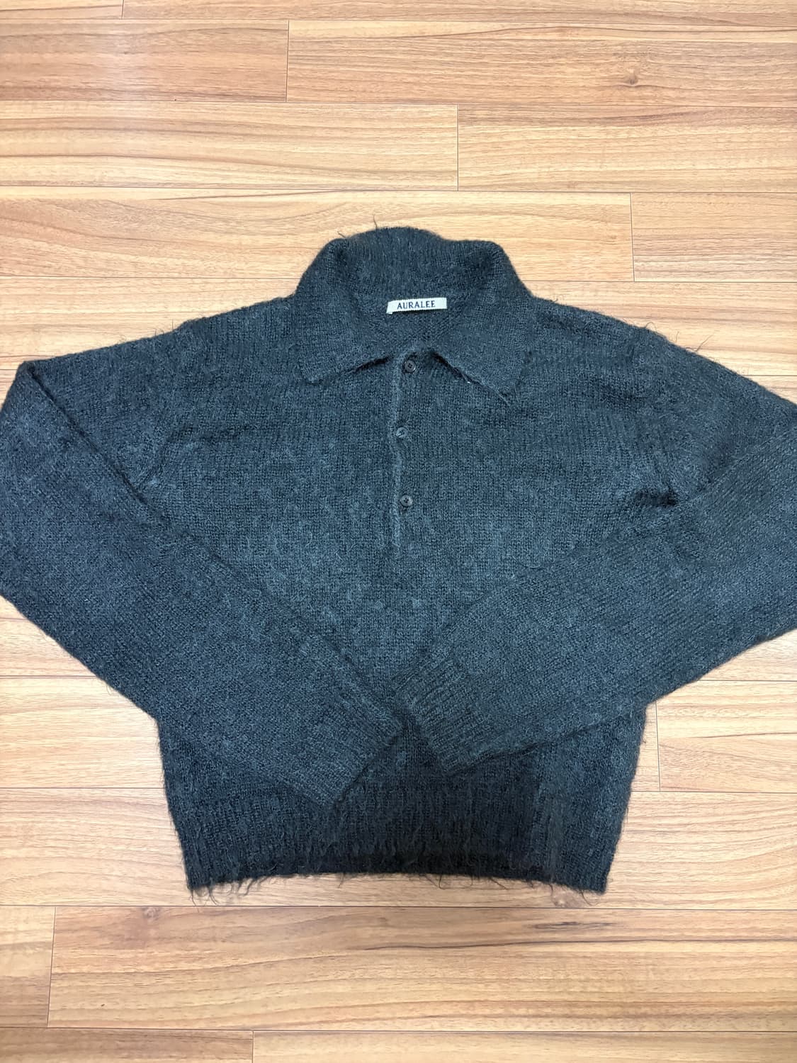 오라리 모헤어 폴로 1사이즈 상품이미지1