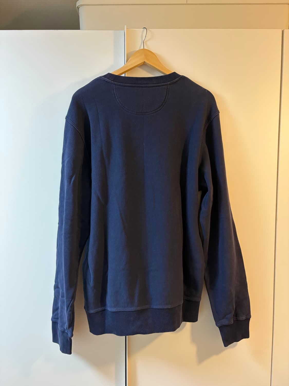 L) stussy 스투시 스탁 로고 맨투맨 네이비 상품이미지3