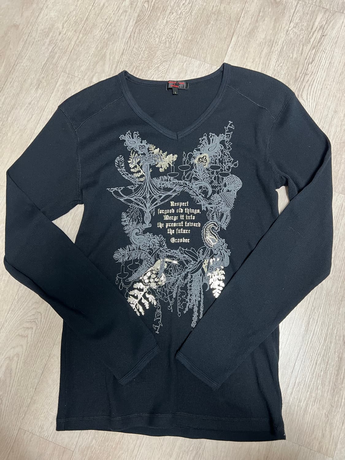 일본 펑크 티셔츠 골지 상품이미지2