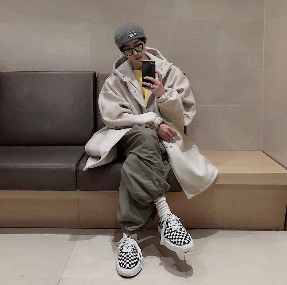 [43] 미하라 야스히로 베이커 OG 체커 스니커즈 상품이미지3