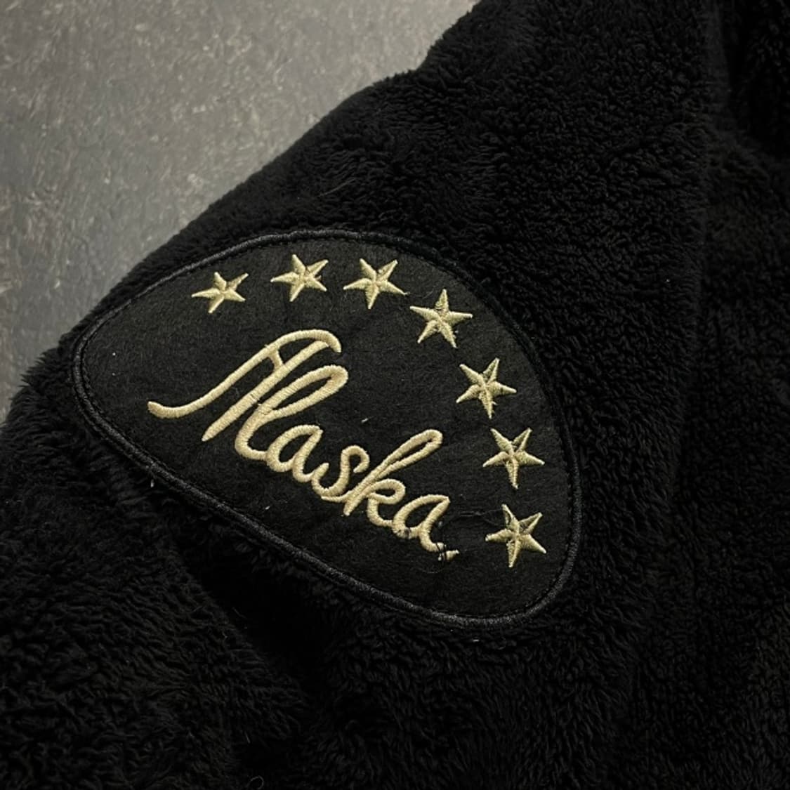 100 엑스톤즈 성조기 뽀글이 후리스 상품이미지3