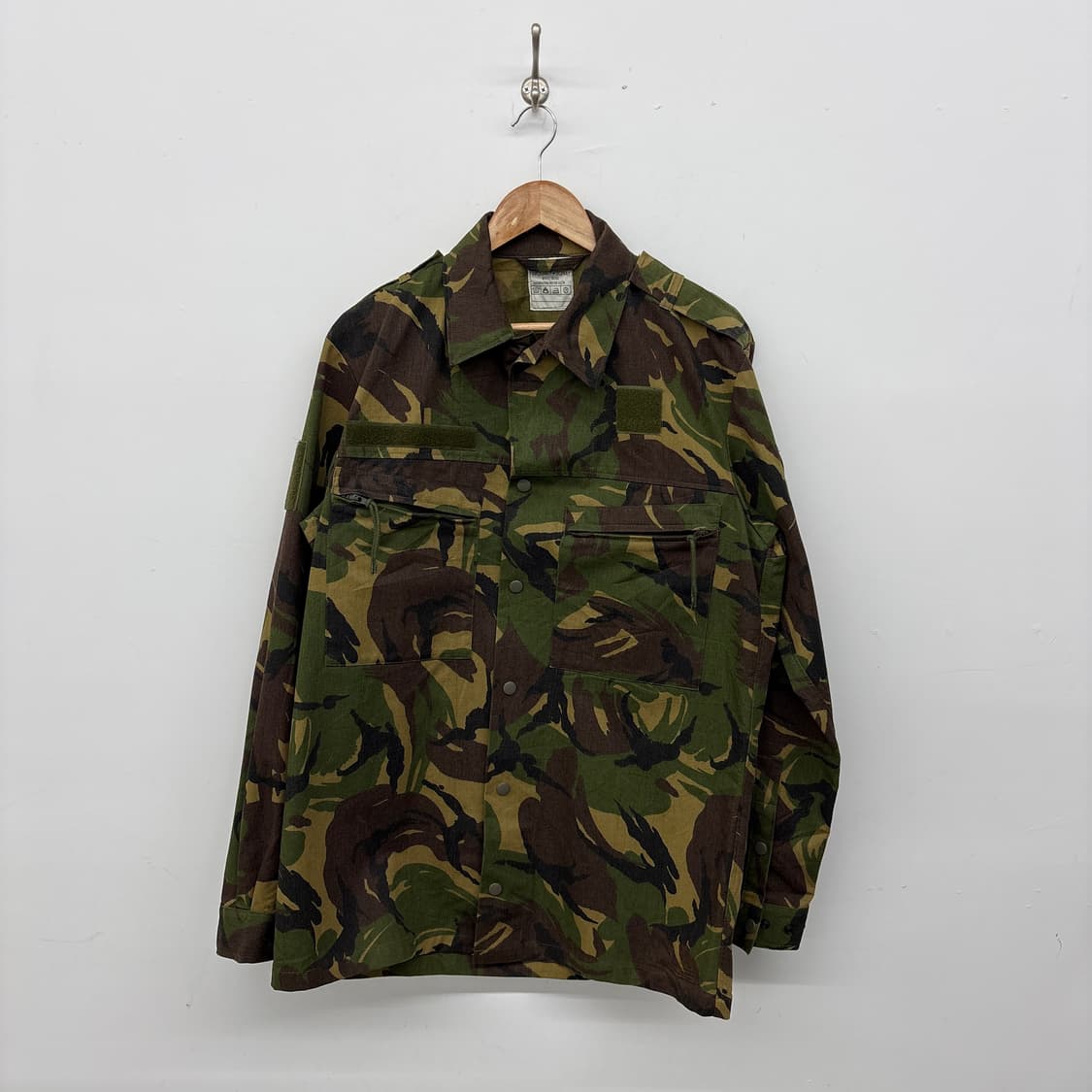 밀리터리 프랑스군 카모 야상 셔츠 자켓 남성 XL 상품이미지1