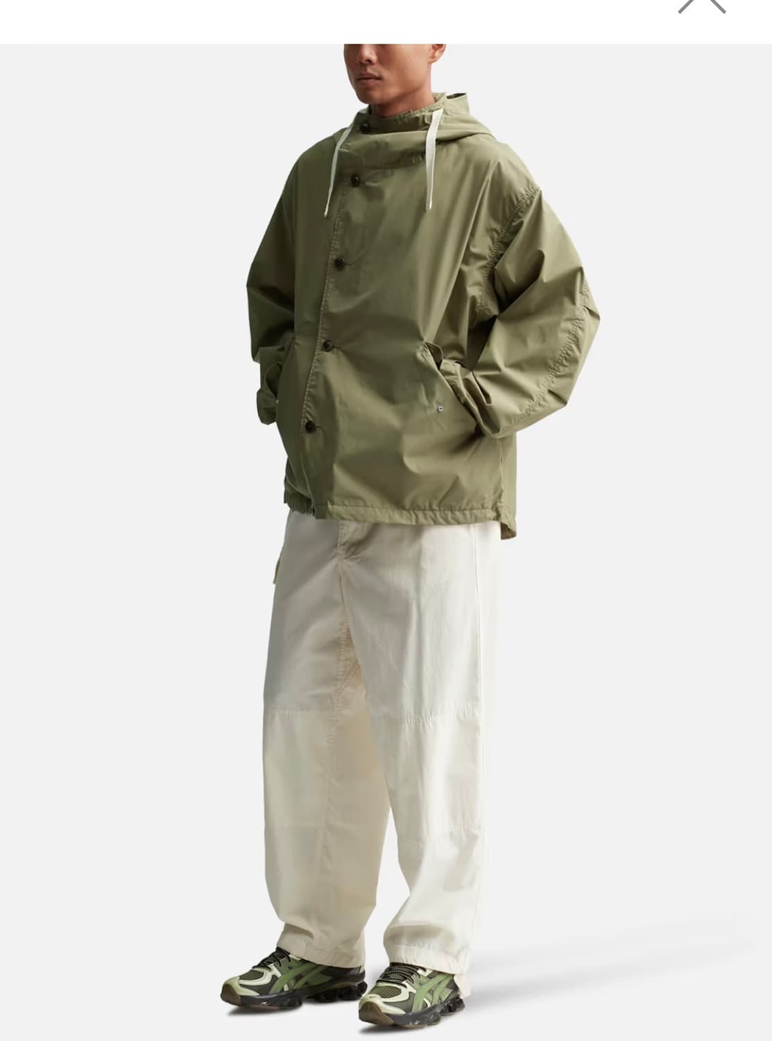 나나미카 23aw 후디드 자켓 카키 L 상품이미지1