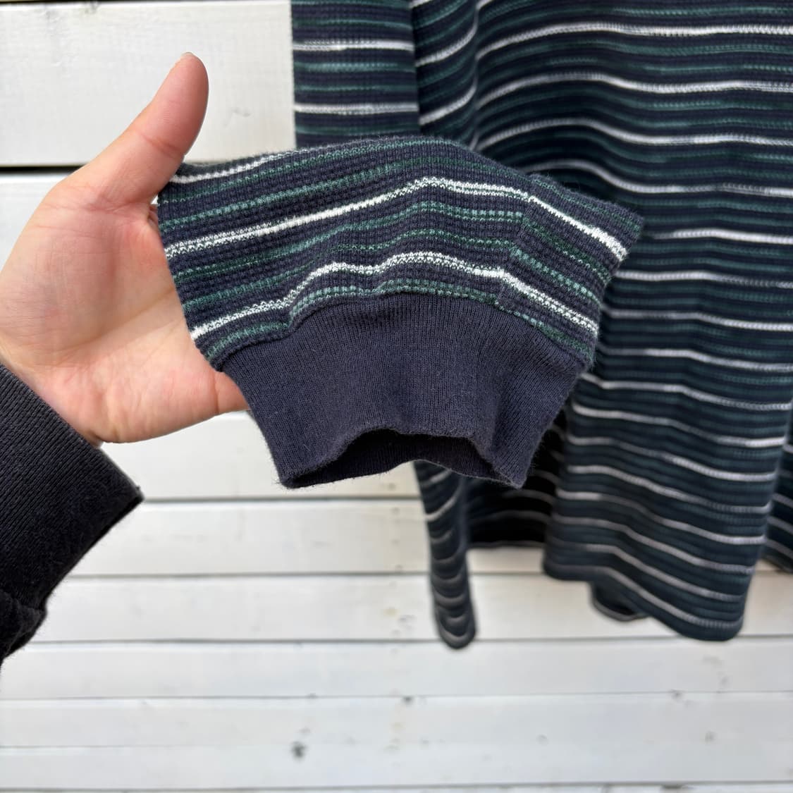 Carhartt 칼하트 스트라이프 와플티 롱슬리브 상품이미지5