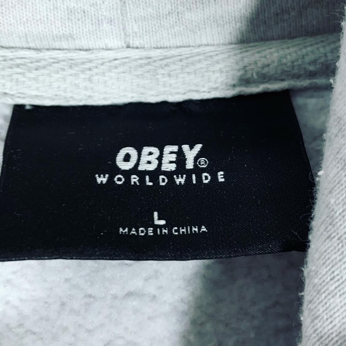 오베이 로고 후드 상품이미지4