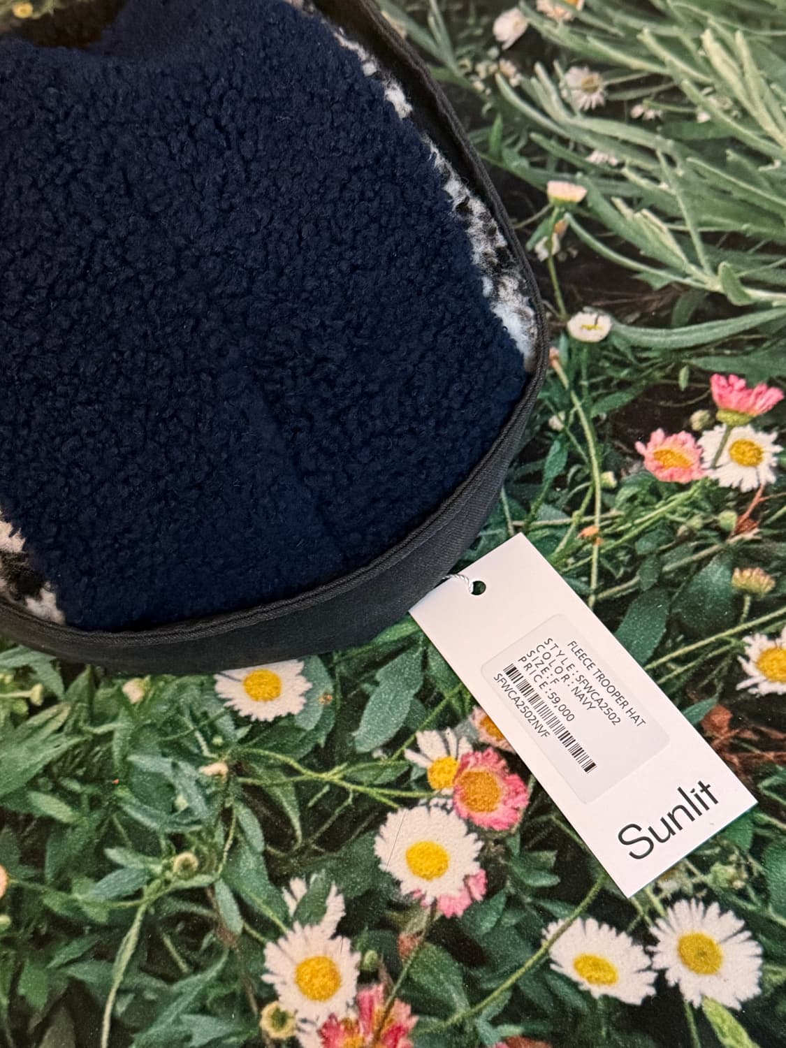 [새상품] 썬릿 플리스 트루퍼 햇 (Navy) 상품이미지5