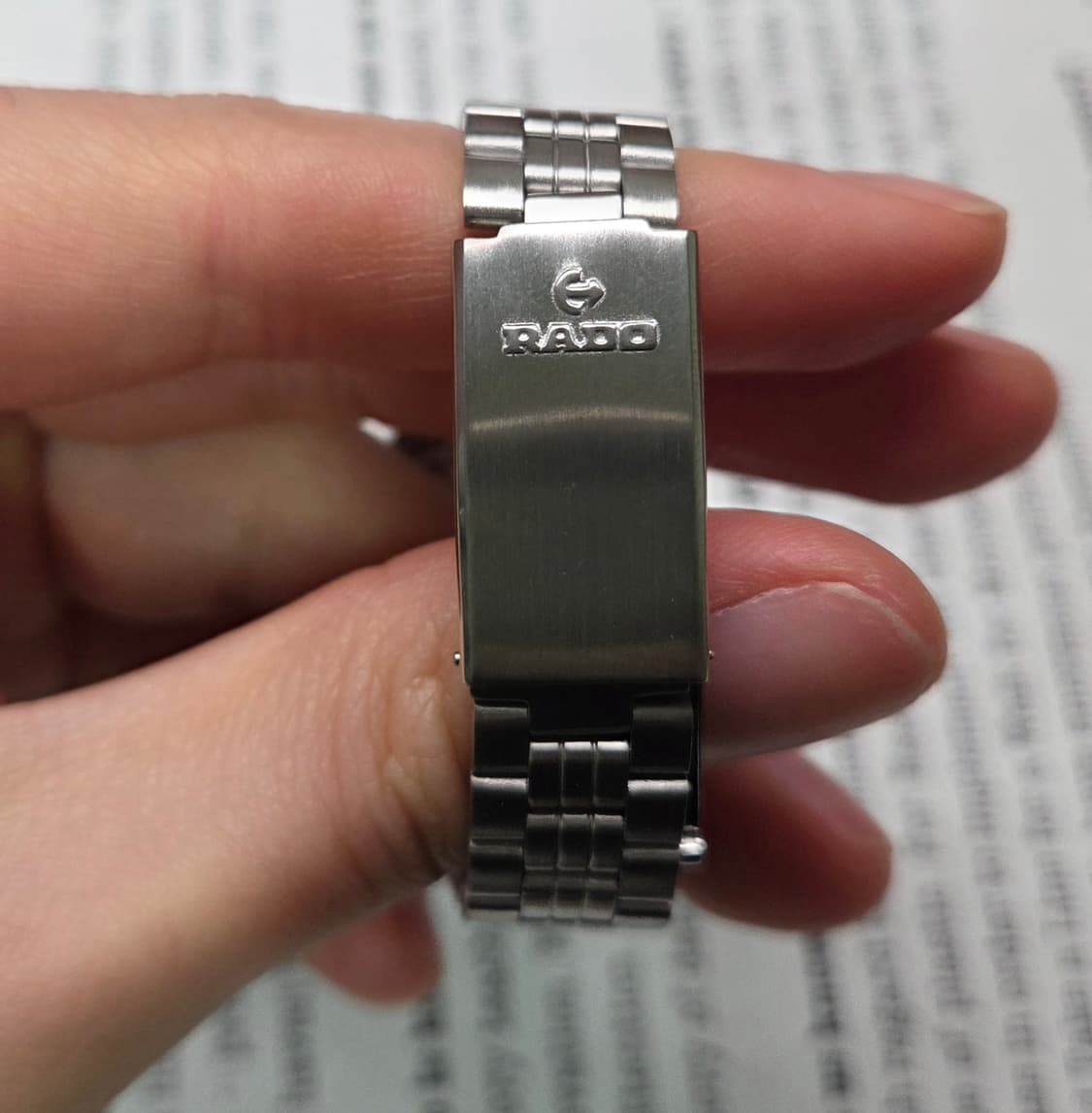 레어] 빈티지 라도 블루퍼플 입체판 잉카블록 수동 메커니컬 여성용
 상품이미지7