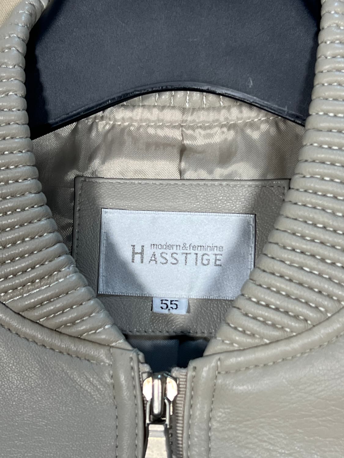 헤스티지 이태리 양가죽 봄버 자켓 처분  상품이미지3