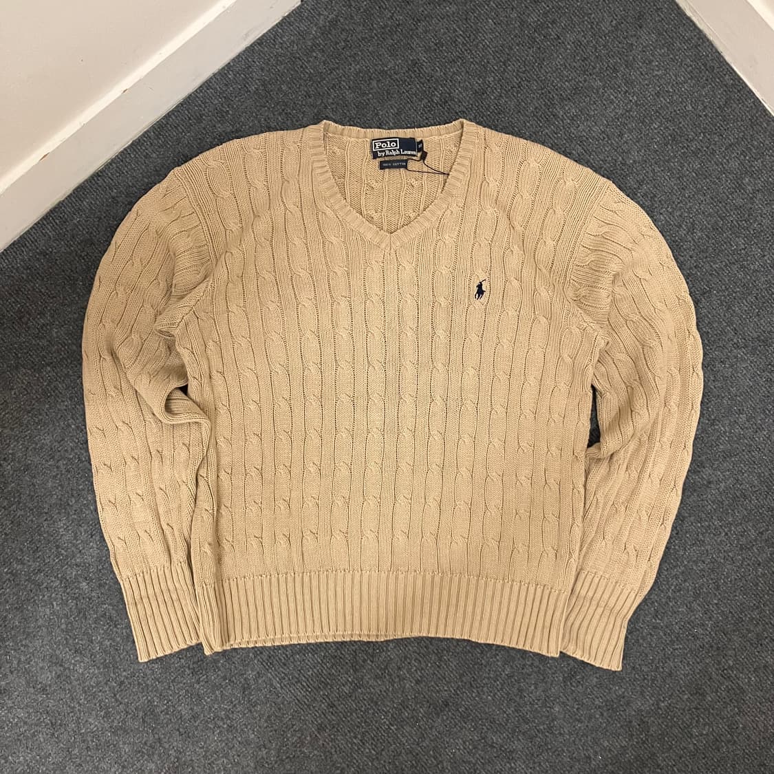 N101 폴로 꽈배기 니트 상품이미지1