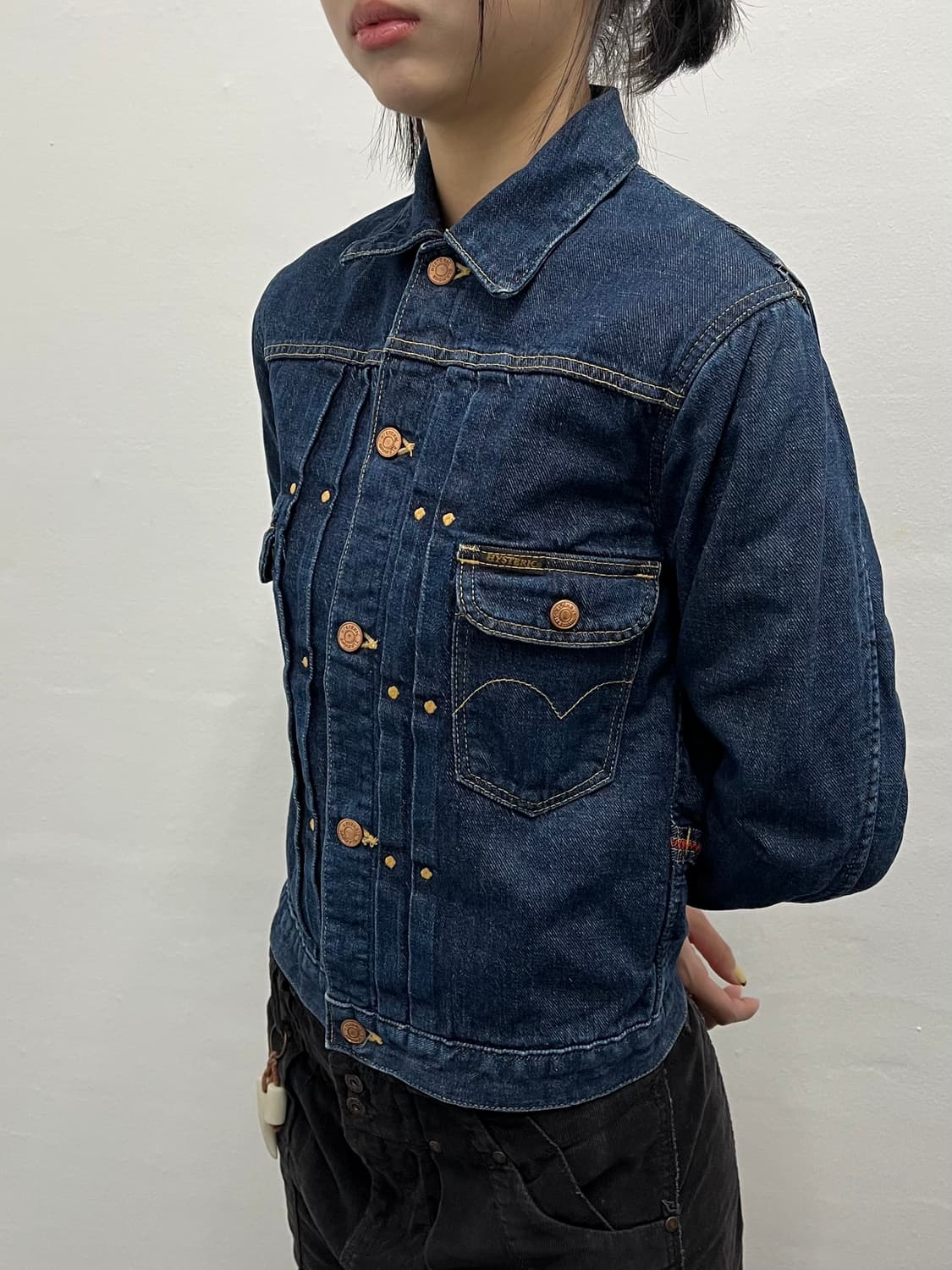 히스테릭 글래머 데님 재킷 상품이미지9