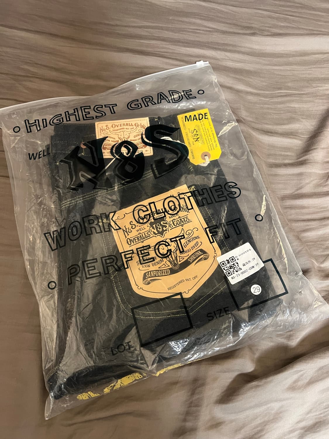 브론슨 논스탁 청바지 29 새제품 상품이미지1