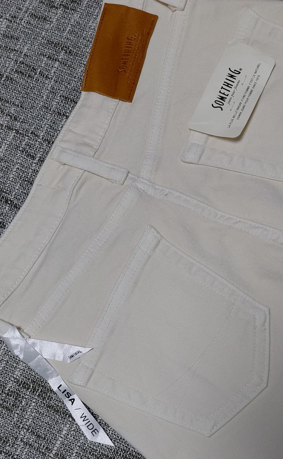 Something by Edwin - Lisa 와이드 데님 (XS) 상품이미지9