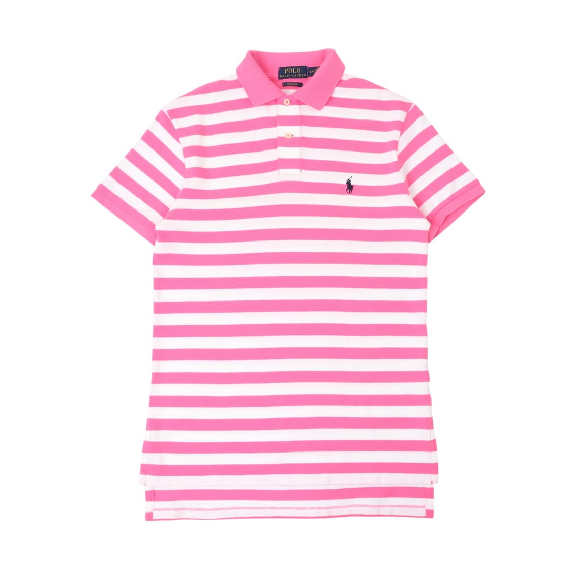 폴로 랄프로렌 핑크 스트라이프 pk 카라티 상품이미지1