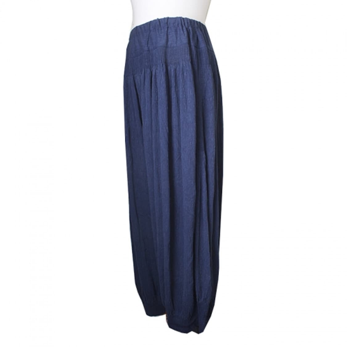 이세이미야케 네이비 와이드 팬츠 (2) 상품이미지2