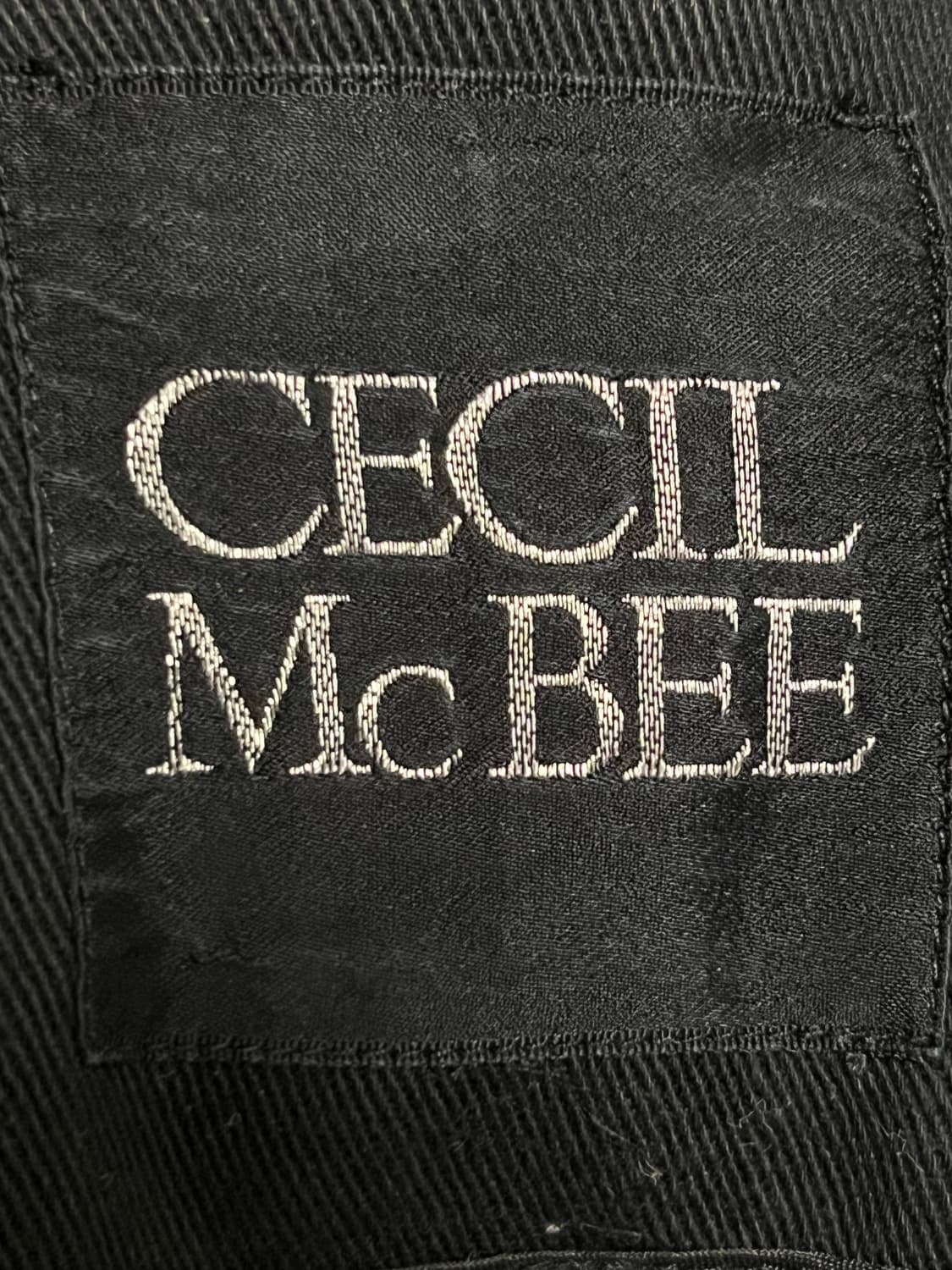 세실 맥비 블랙 크롭 자켓 상품이미지6