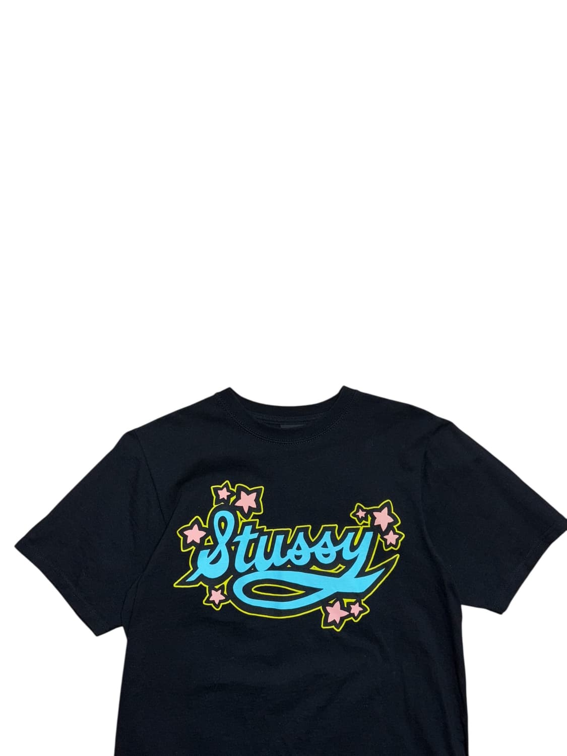 스투시 스타 스크립트 y2k 느낌반팔 상품이미지3