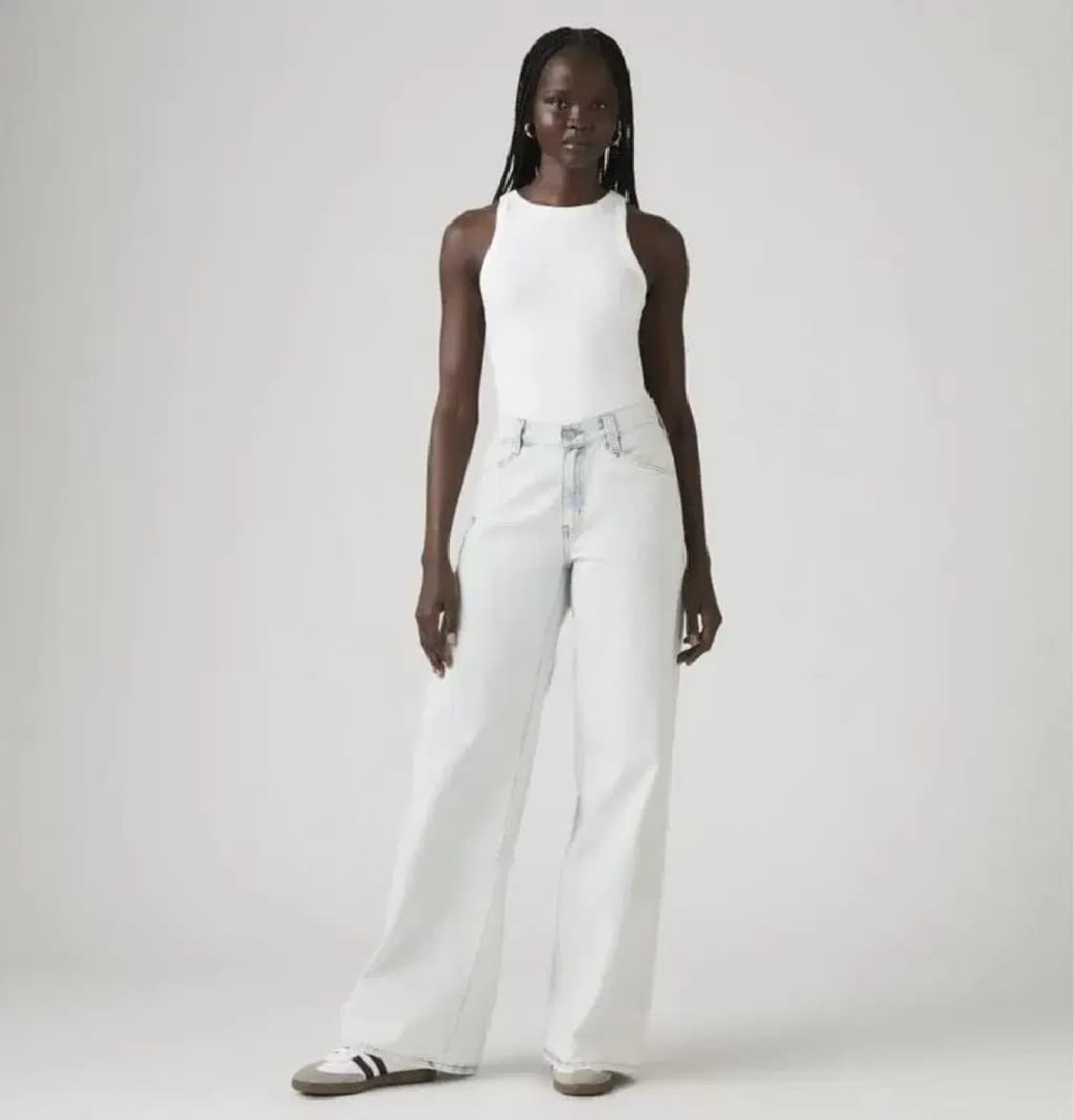 (28)여성 리바이스 94 배기 와이드 레그진 데님 팬츠 상품이미지1