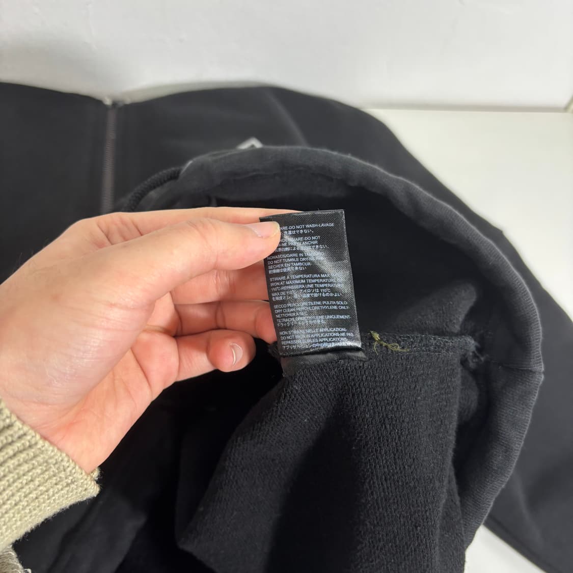 L 팜엔젤스 블랙 루즈오버핏 야자수패치 스웻후드집업 상품이미지7