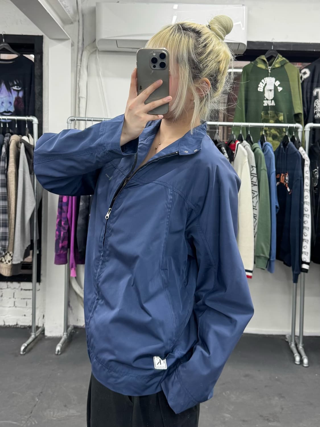 캘빈 클라인 넥버튼 바람막이 상품이미지4