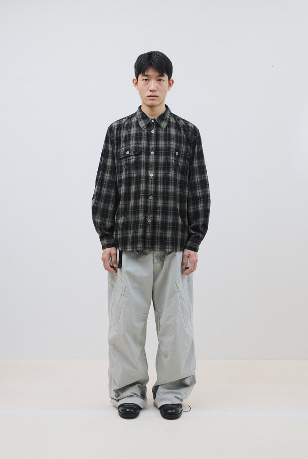 Mil Pants CPN Washed Light Grey 상품이미지1