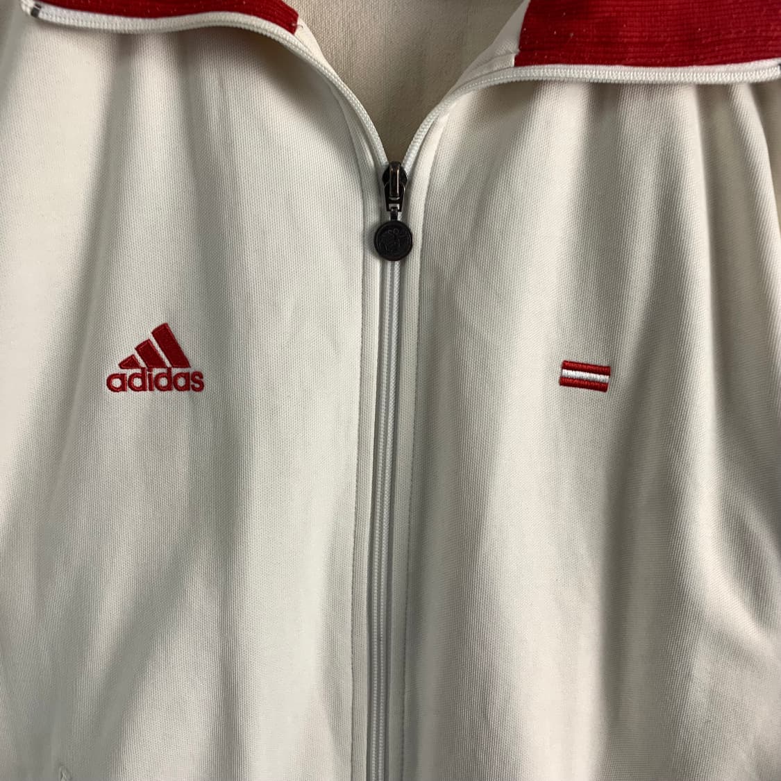 아디다스 코드로바 오스트리아 화이트 레드 져지 상품이미지5