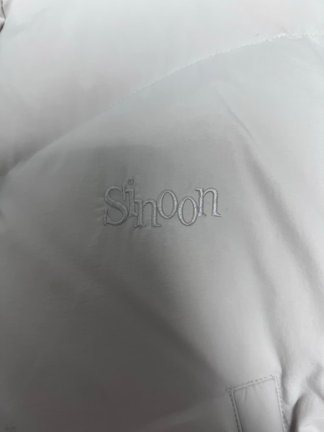 SINOON 시눈 숏패딩 / 크림컬러 상품이미지4