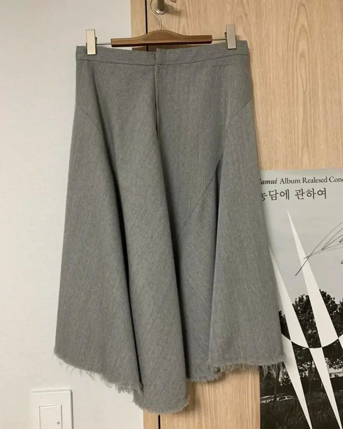 Comme des garcons Tricot grey skirt M 상품이미지2