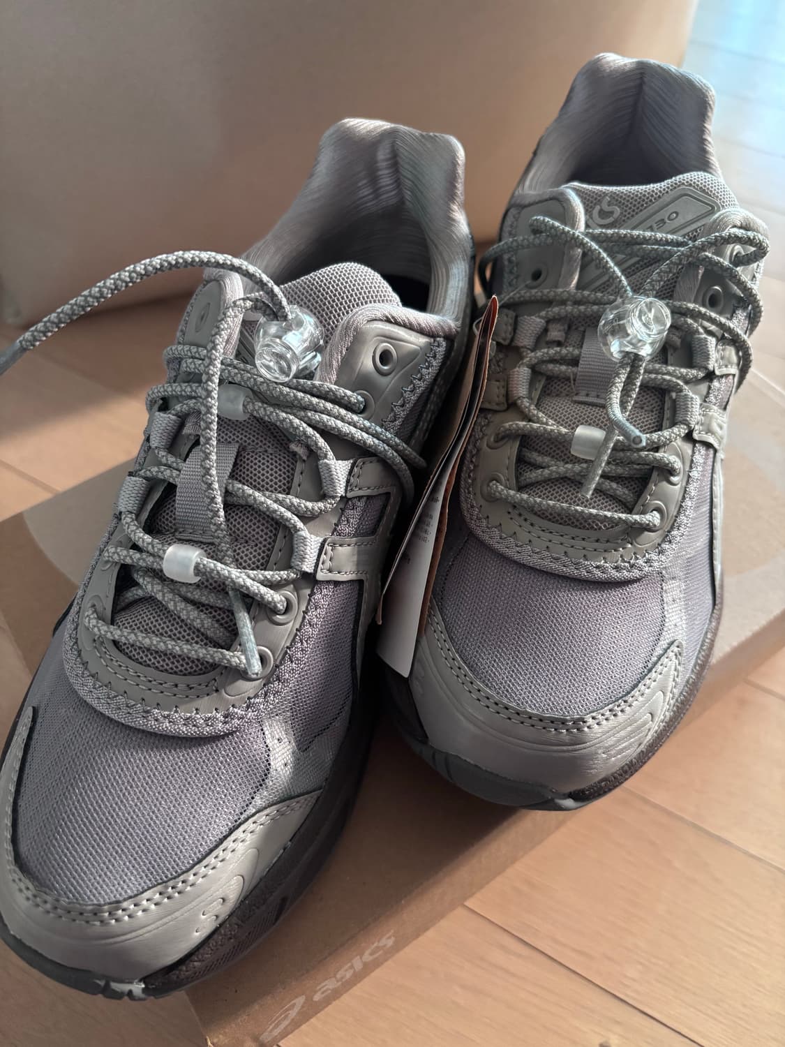 오호스 x 아트모스 핑크 x 아식스 젤-1130 RE 그레이 상품이미지1