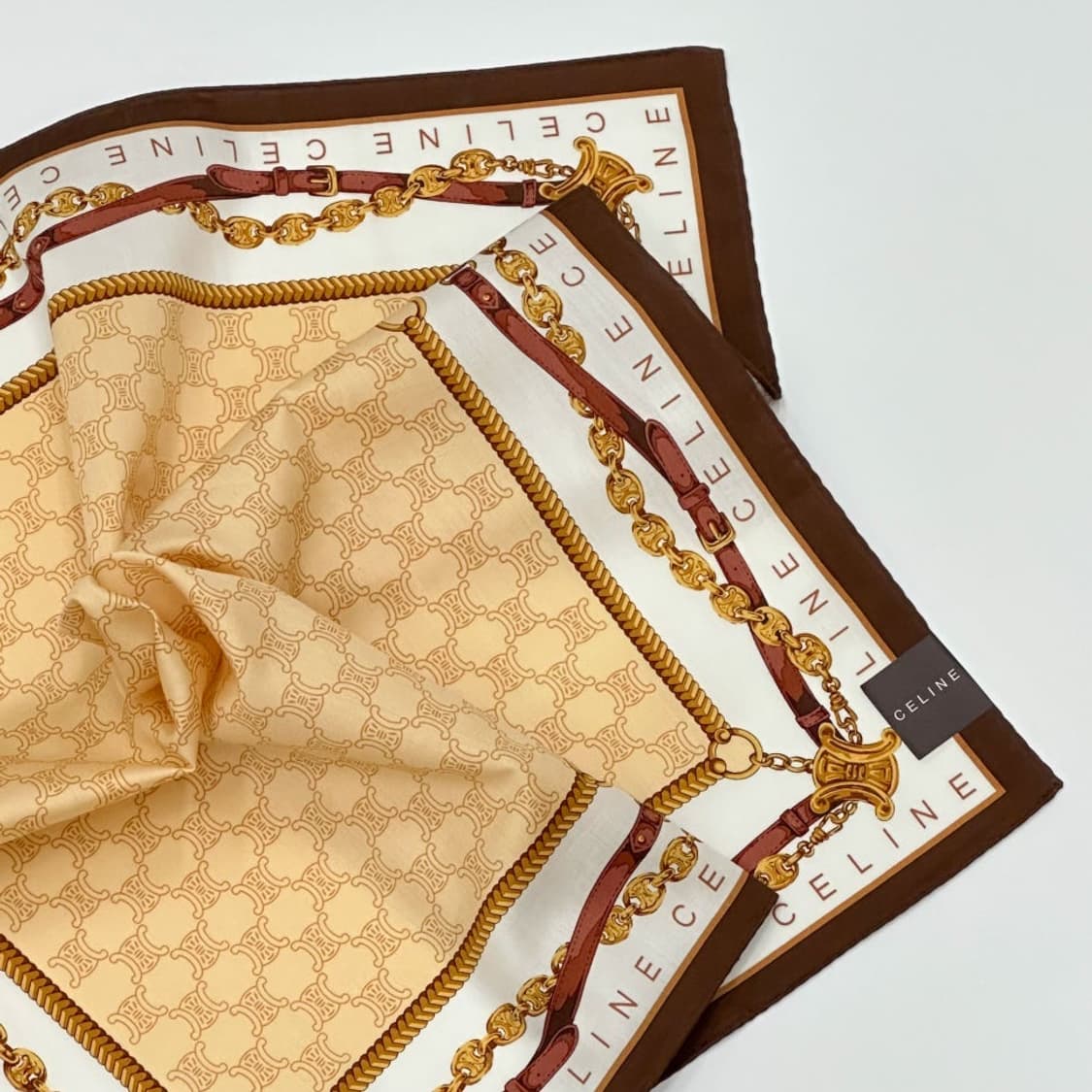 (새상품) celine / 셀린느 쁘띠스카프 손수건 상품이미지1