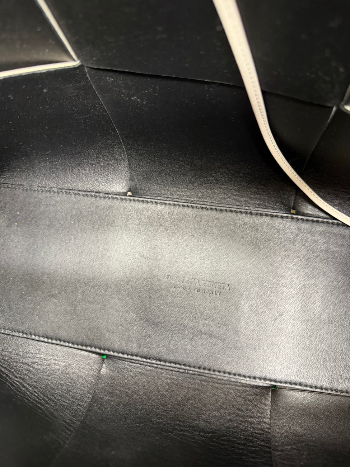 보테가 베네타 아르코 토드백 미듐 화이트 상품이미지4