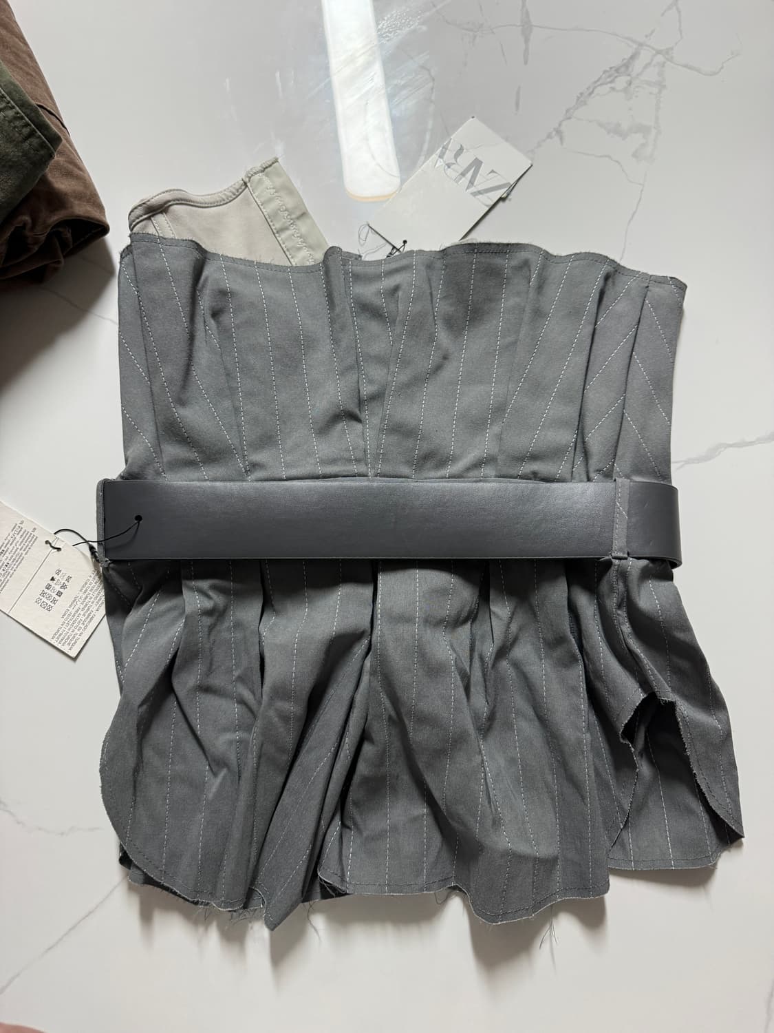 자라 벨트 탑  상품이미지2