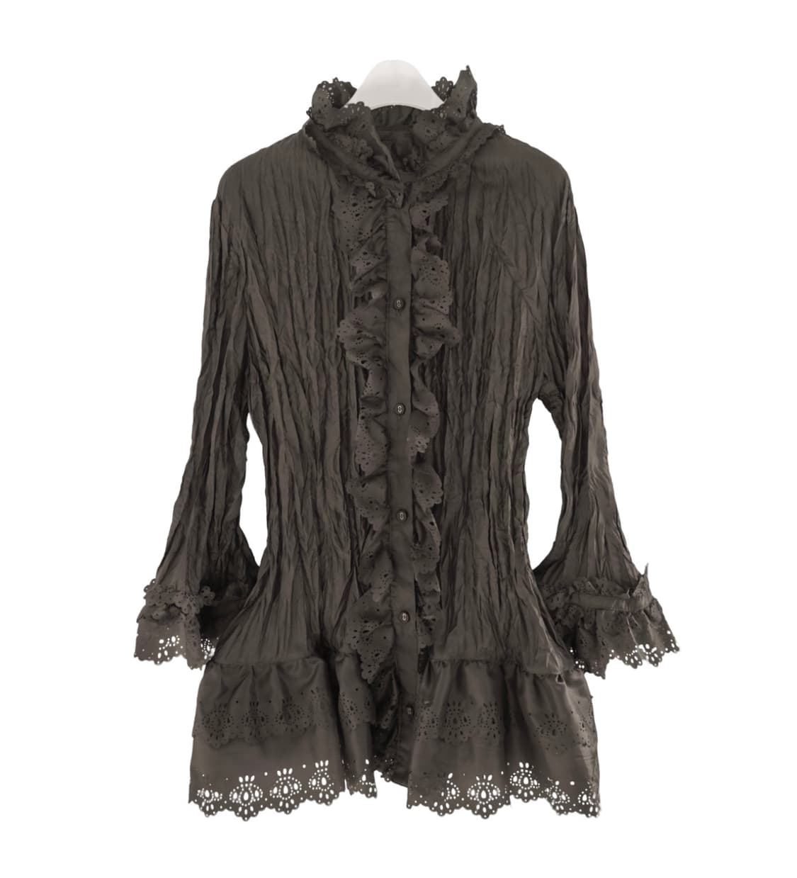 에옹쓰 펀칭 블라우스  상품이미지1