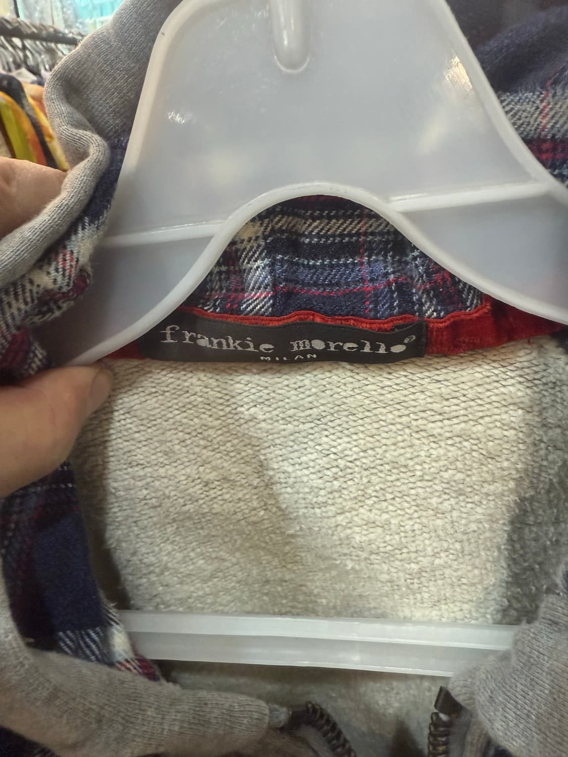 100 정품 프랑키 메렐레 데님 후드자켓 팝니다 상품이미지2