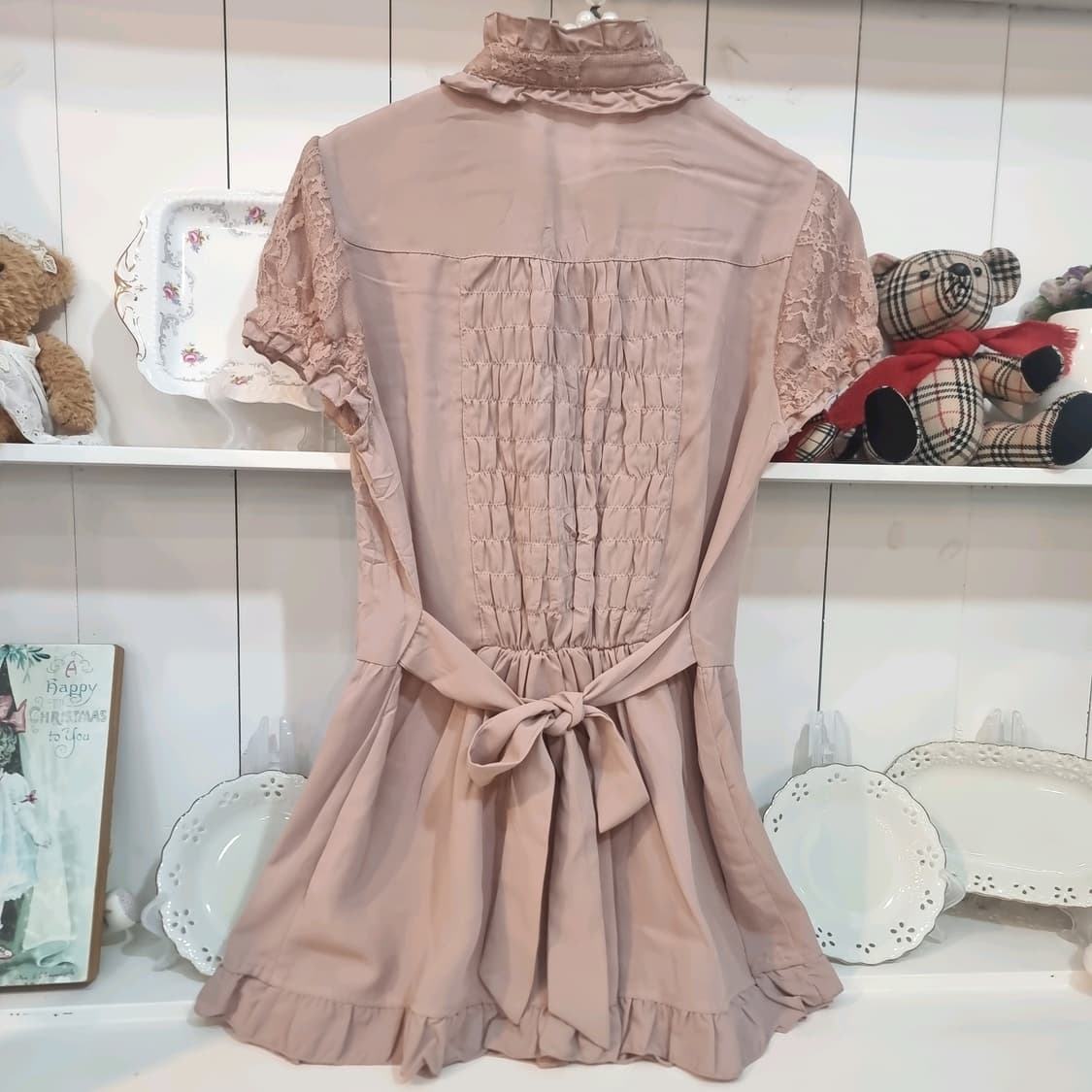 엑시즈팜(axes femme) 프릴 미니 원피스 상품이미지4