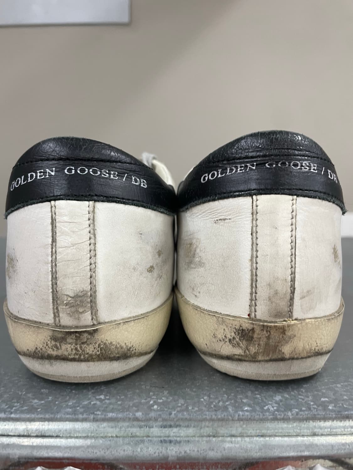 골든구스 슈퍼스타 화이트 블랙탭 38 상품이미지8