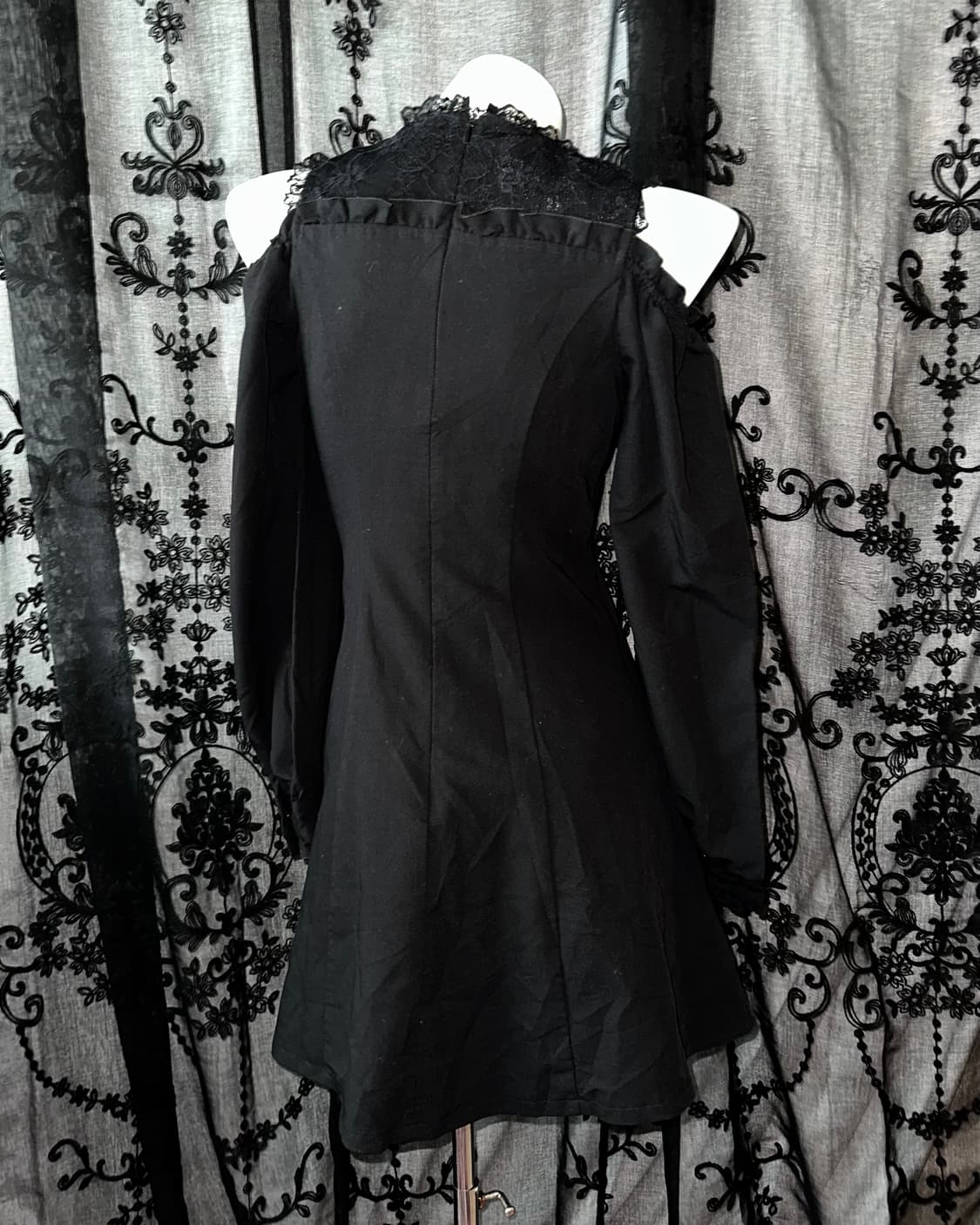 lace black dress 상품이미지3