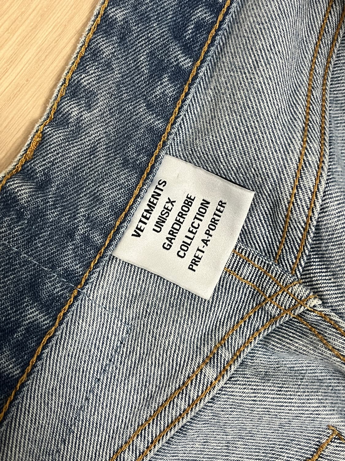 베트멍 오뜨꾸뛰르 데님 팬츠 상품이미지5