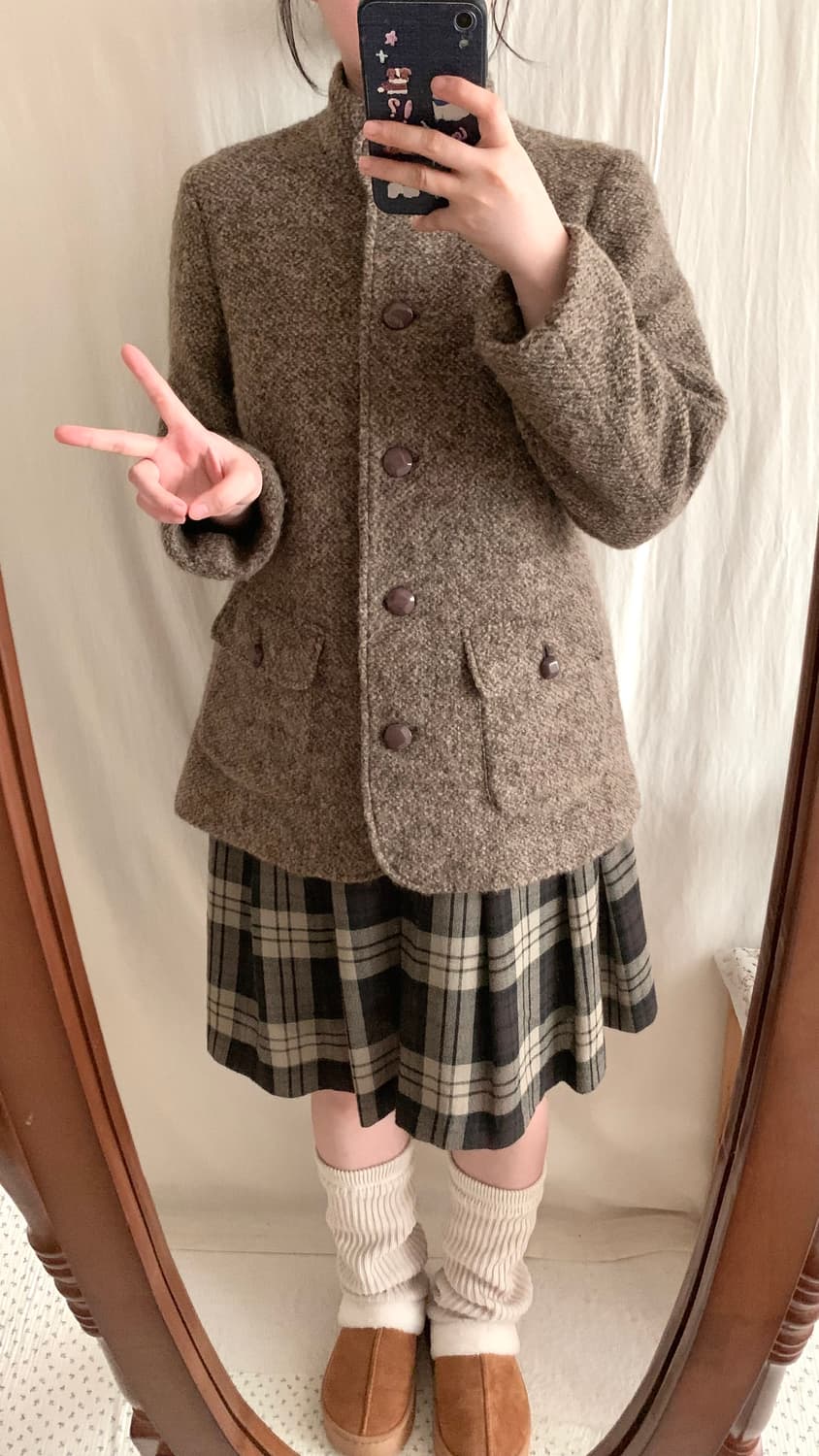 빈티지 모헤어 울 자켓 상품이미지2