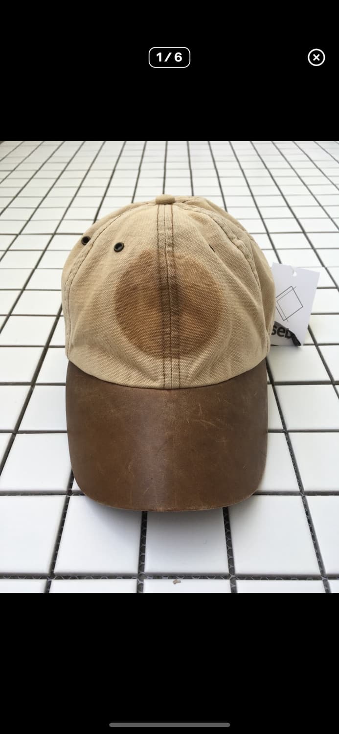 RRL patched vtg leather ballcaps (onesiz 상품이미지1