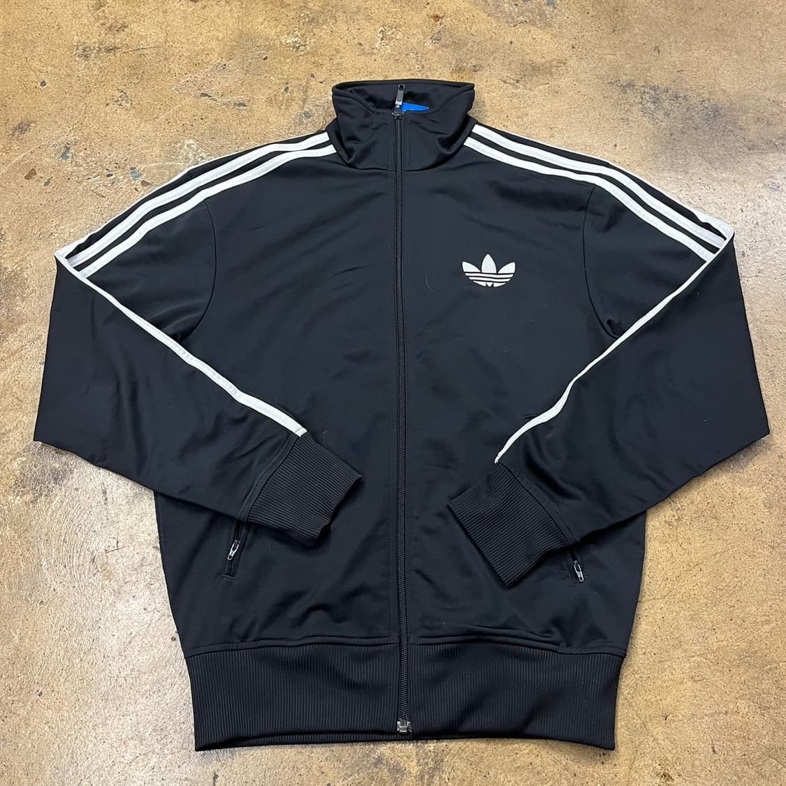 [정품/90] 아디다스 블랙 삼선 트랙탑 져지 b14 상품이미지1