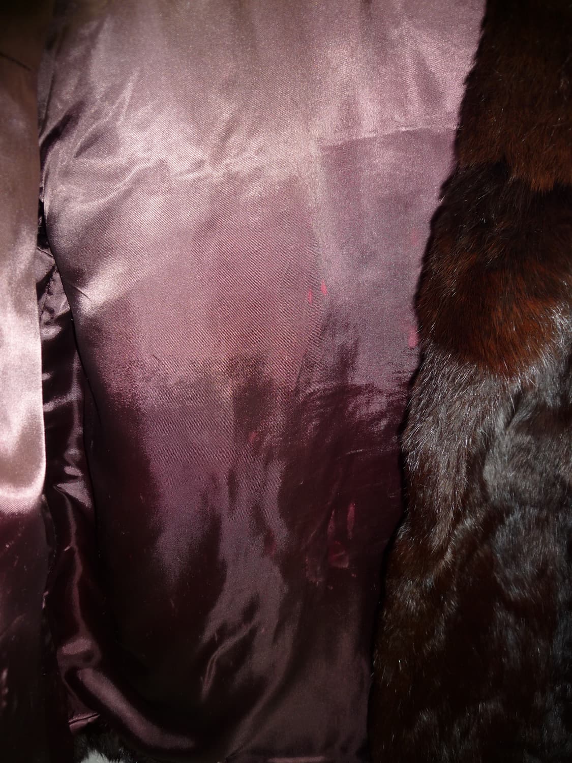 deep brown fur jacket 상품이미지9