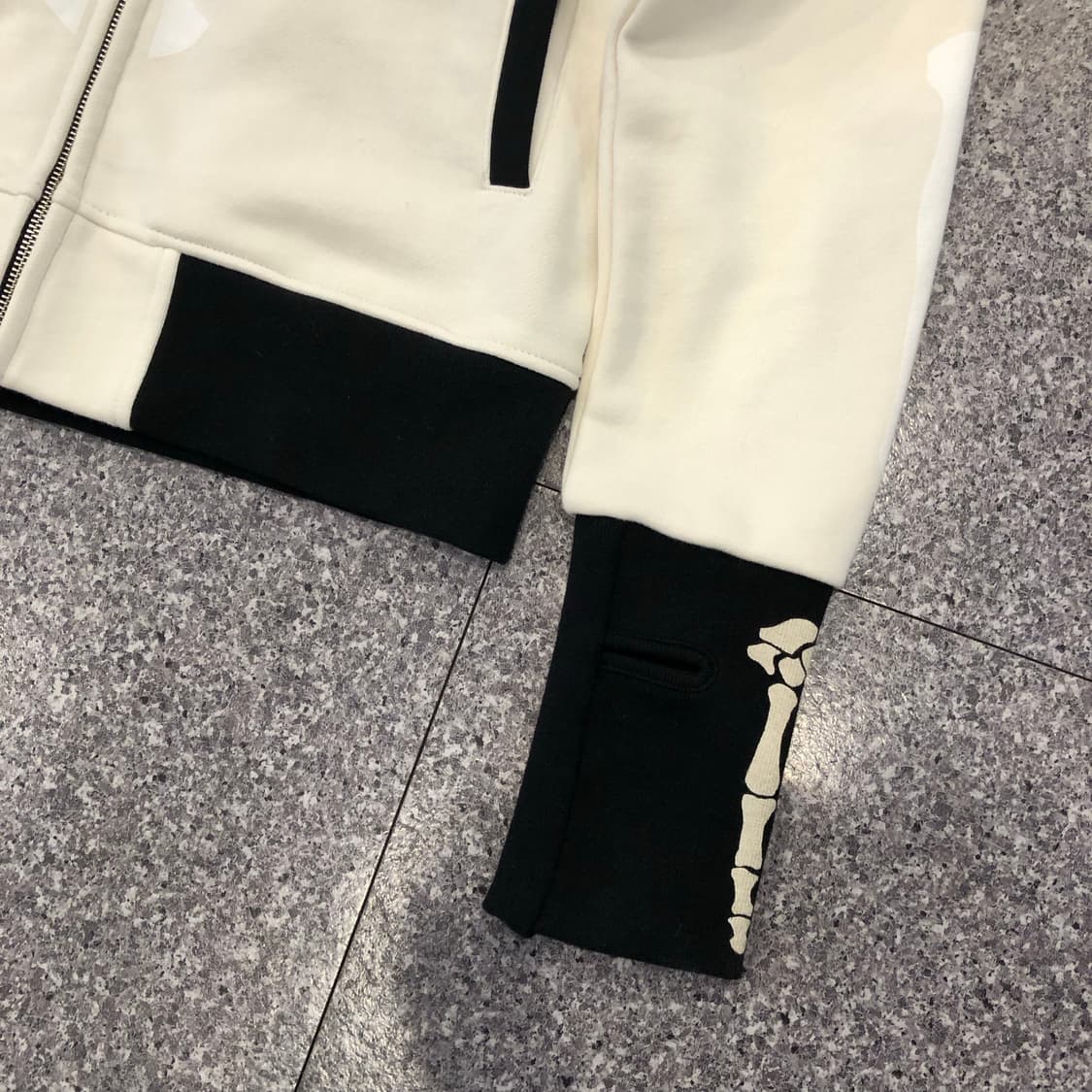 밴슨 본 스켈레톤 넥워머 후드집업 상품이미지4