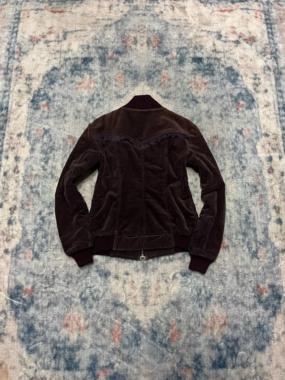 Ozz on oriental frill corduroy jacket 상품이미지7