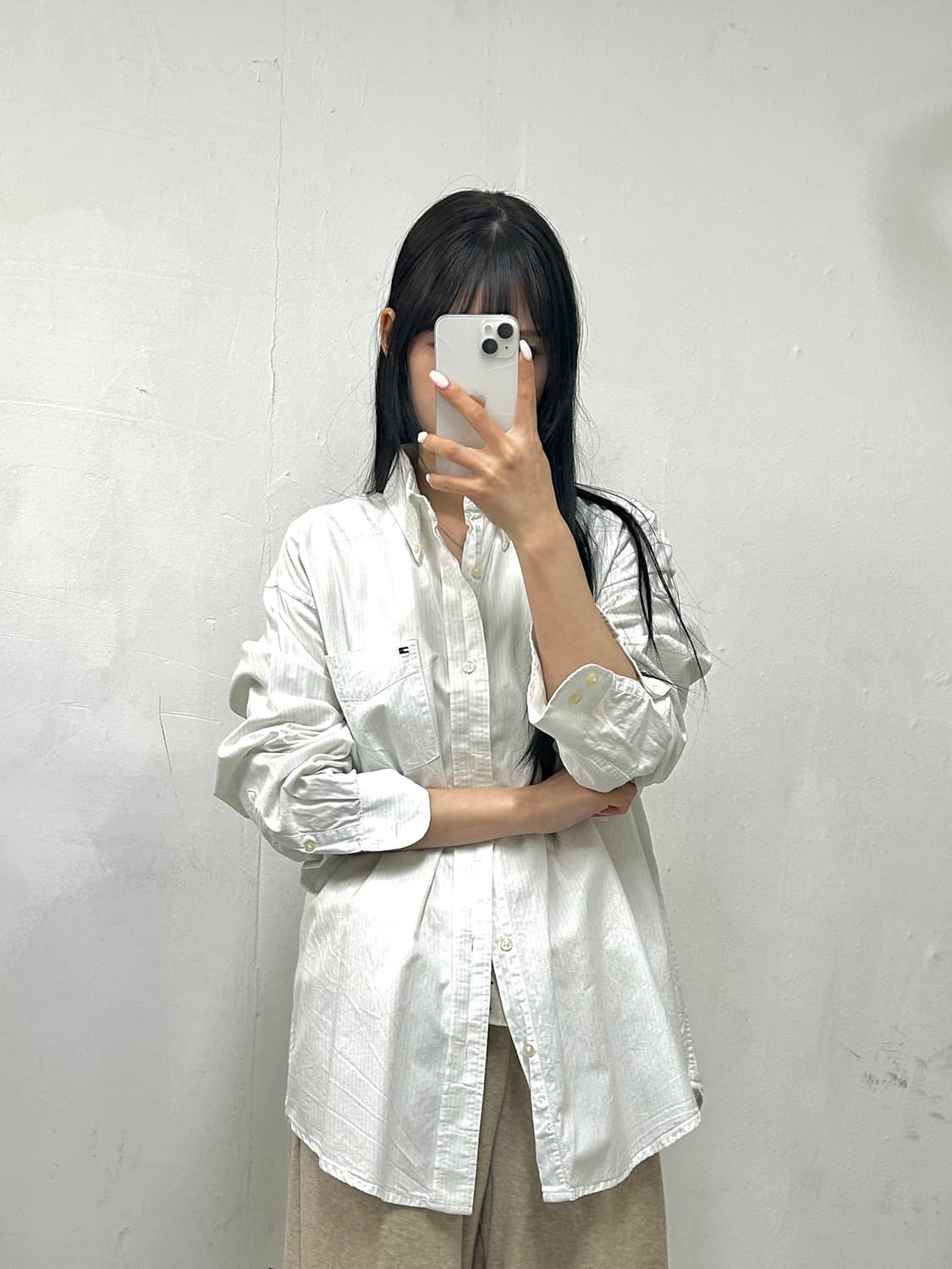 타미 민트 셔츠 상품이미지1