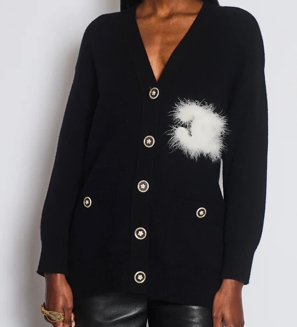 [48] 샤넬 캐시미어 가디건  상품이미지1